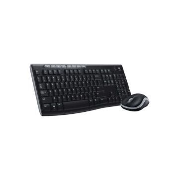 Buy Logitech MK270 Wireless Keyboard and Mouse Combo for Windows 2.4 GHz Wireless Compact Mouse 8 Multimedia and Shortcut Keys for PC and Laptop QWERTY UK English Layout Black 1
