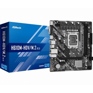 Buy Asrock H610M-HDV/M.2 R2.0 Intel H610 LGA 1700 micro ATX 1